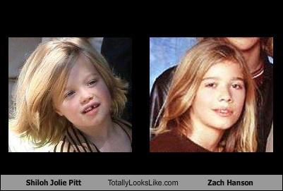 Shiloh Jolie-Pitt Totally Looks Like Zach Hanson