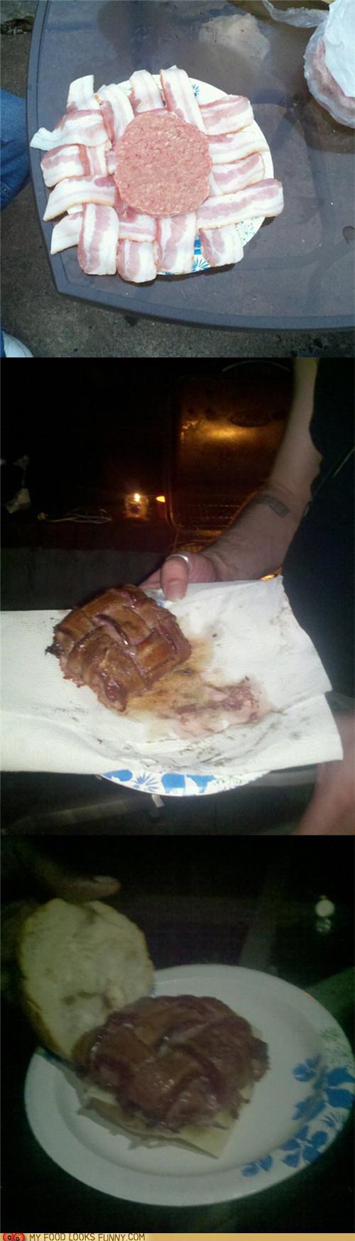 Bacon-Weave Angus beef Burger