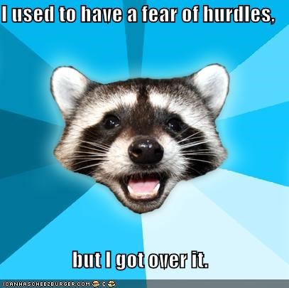 Lame Pun Coon: Track and Phobia