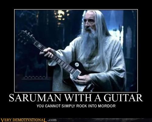 SARUMAN WITH A GUITAR