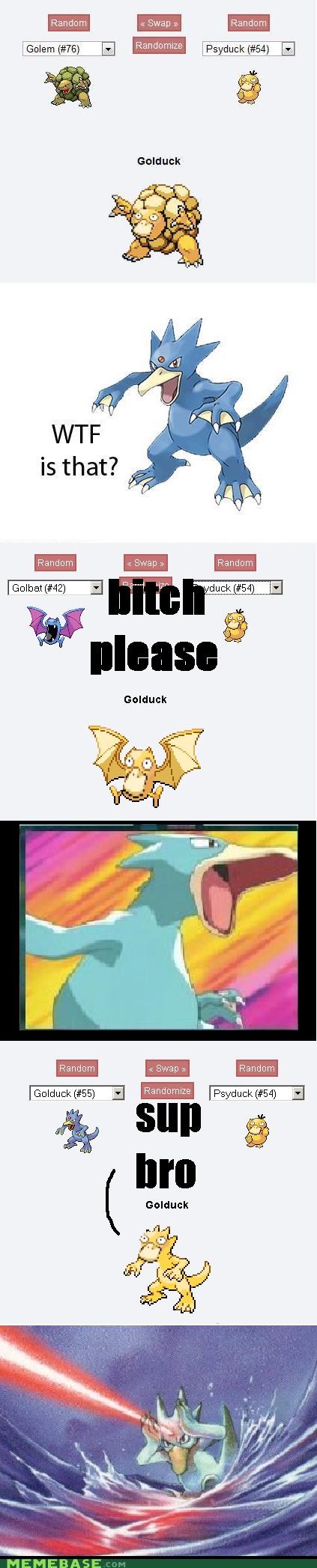 Reframe: Golduck's Rage