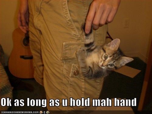 Ok as long as u hold mah hand