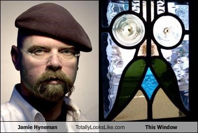 Jamie Hyneman Totally Looks Like This Window