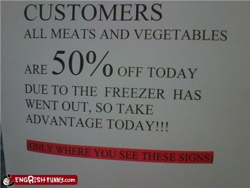 It's The Freezer's Day Off