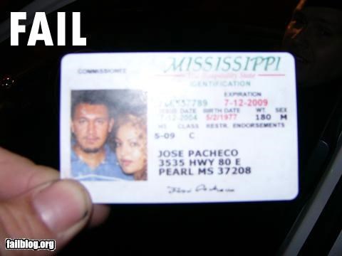 CLASSIC: Fake I.D. FAIL