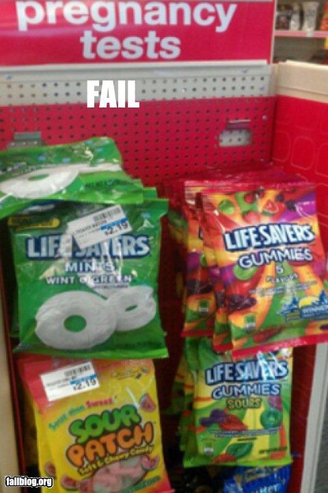 Candy Aisle FAIL