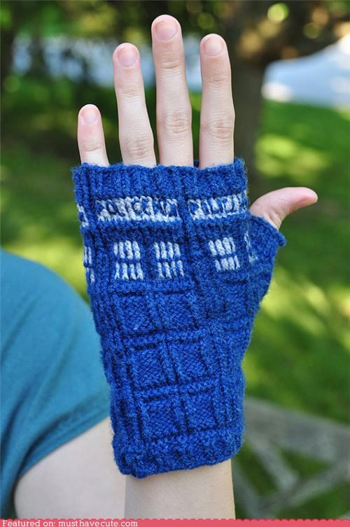 TARDIS Gloves