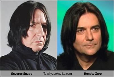 Severus Snape Totally Looks Like Renato Zero