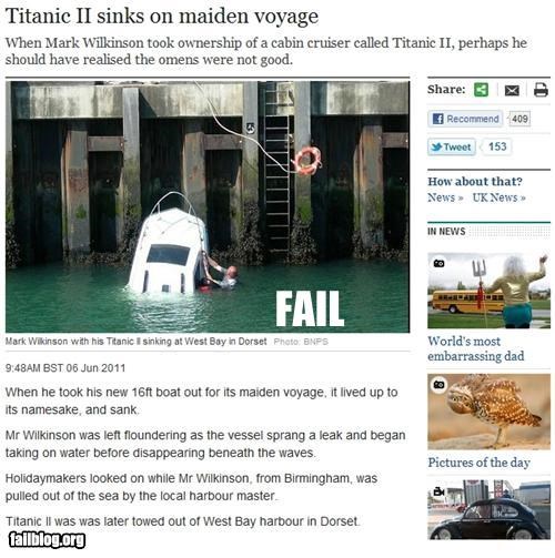 Probably Bad News: Obvious Conclusion FAIL