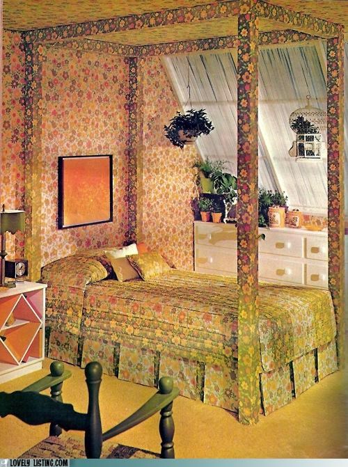 Crouching Wallpaper, Hidden Bed