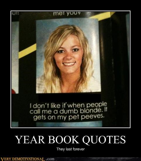 YEAR BOOK QUOTES