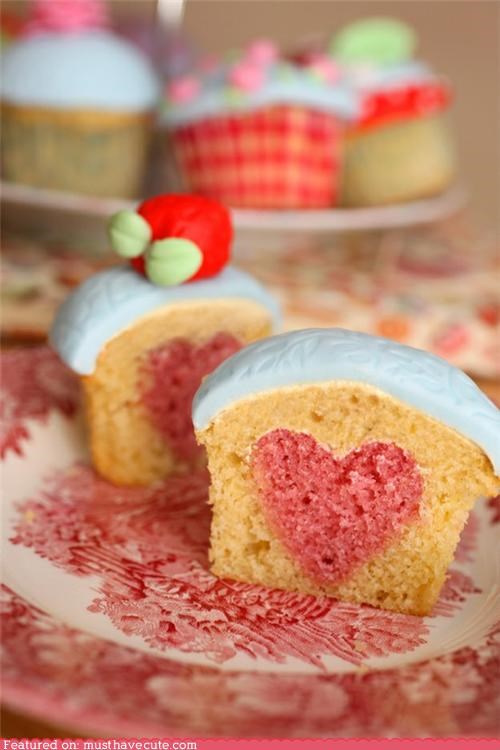Epicute: Perfect Heart Cupcakes