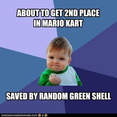 Success Kid: Saved by the Shell