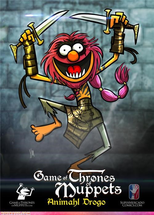 Game of Thrones of Muppets: Animahl Drogo