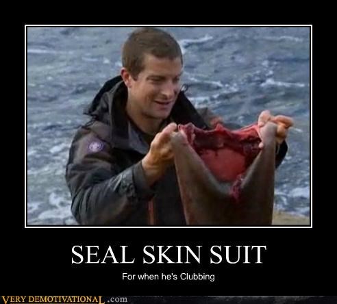 SEAL SKIN SUIT