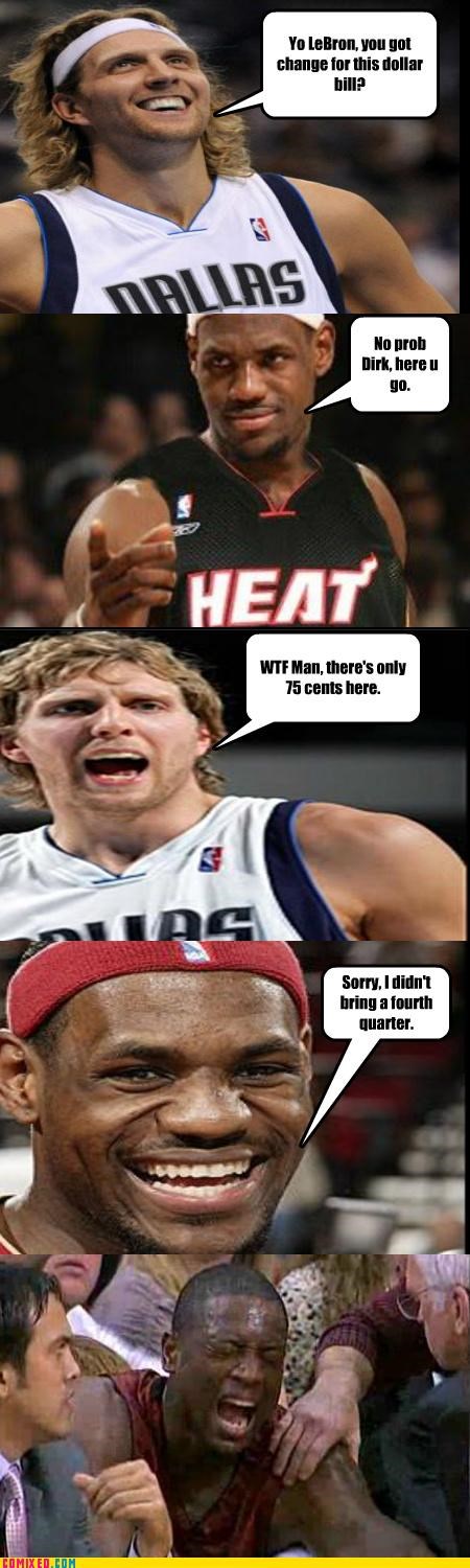 Yo LeBron, You Got Change?