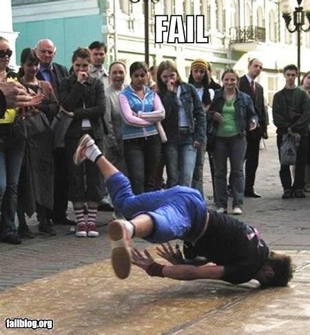 Break Dancing FAIL
