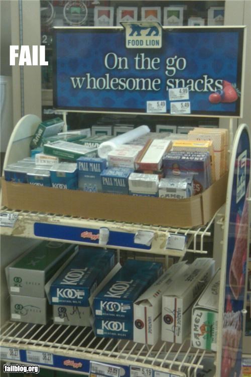Wholesome Snack FAIL