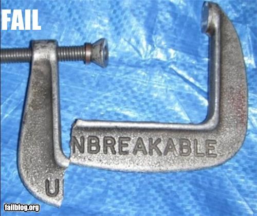 Unbreakable FAIL