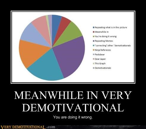 MEANWHILE IN VERY DEMOTIVATIONAL