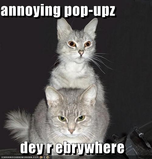 annoying pop-upz