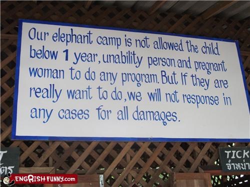 Unability Persons You Have Been Warned!