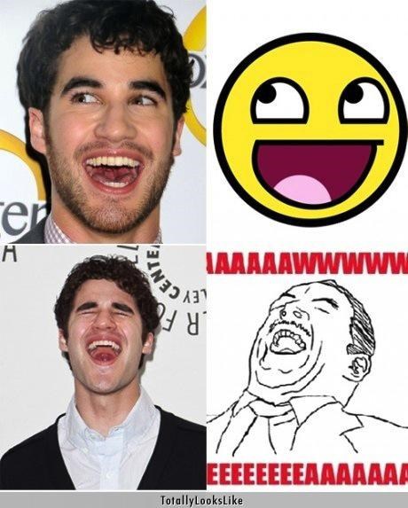 Darren Criss Totally Looks Like All the Different Memes