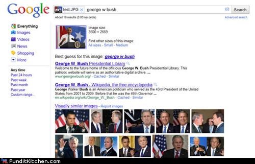New Google Image Search Can't Tell the Difference Between Obama and Bush
