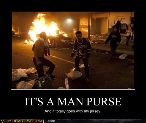 IT'S A MAN PURSE