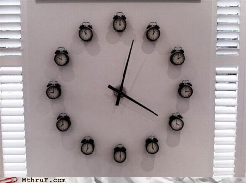 A Clock Made of Other Clocks