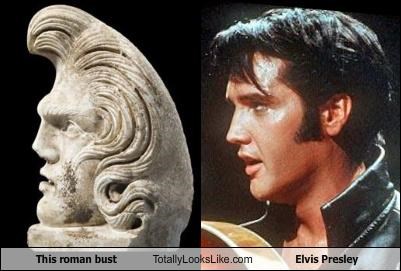 This Roman Bust Totally Looks Like Elvis Presley