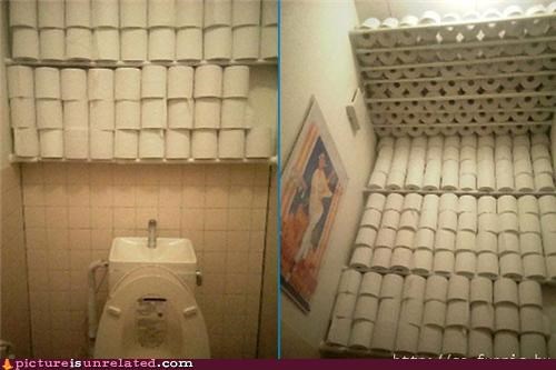 Don't Have Enough Toilet Paper?