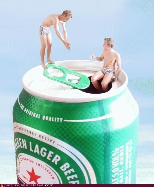 Tiny Men Are Drunks!