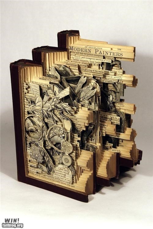 Carved Book Art WIN