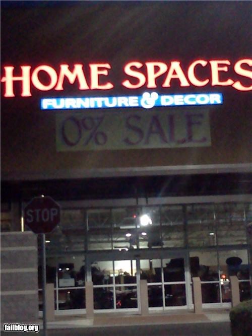 Sale FAIL