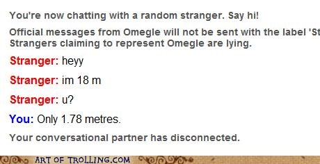 Omegle Always Makes Me Feel So Small