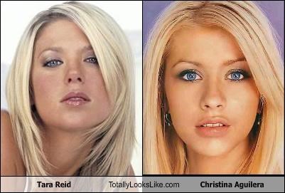 Tara Reid Totally Looks Like Christina Aguilera