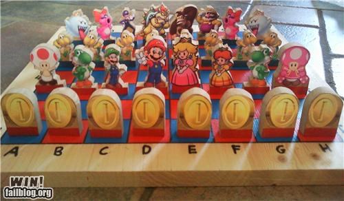 Super Mario Chess Set WIN