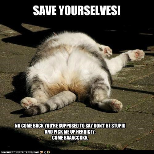 SAVE YOURSELVES!