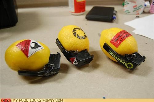 Hey, This Grenade is a Lemon!