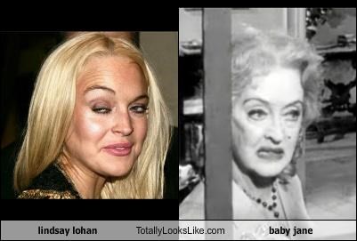 Lindsay Lohan Totally Looks Like Baby Jane