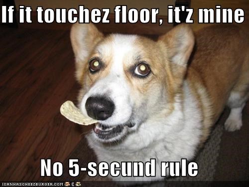 If it touchez floor,