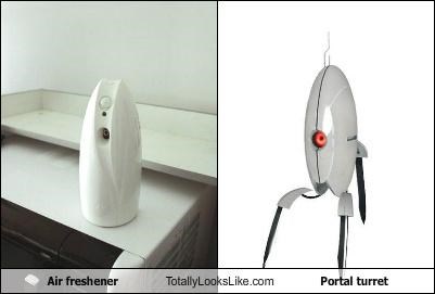 Air Freshener Totally Looks Like Portal Turret