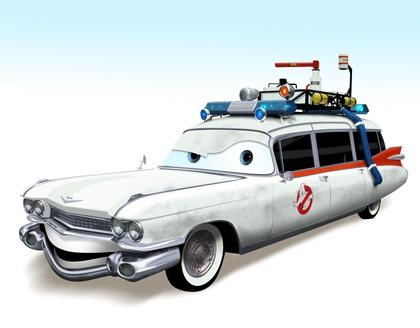 Famous Cars Pixar-Style of the Day