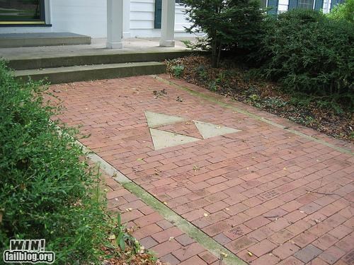 Tri-Force Pavers WIN