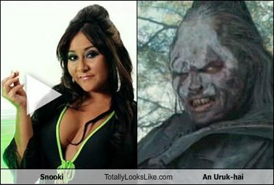 Snooki Totally Looks Like An Uruk-hai