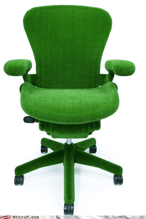 Office Swag: Astroturf Chair