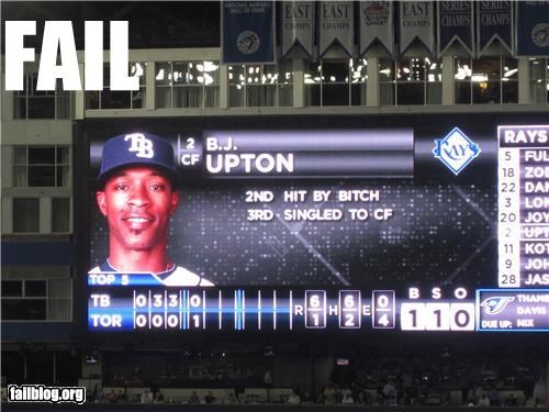 Jumbotron Spelling FAIL