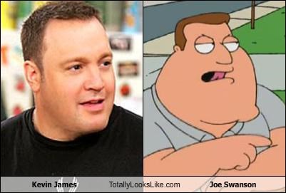 Kevin James Totally Looks Like Joe Swanson