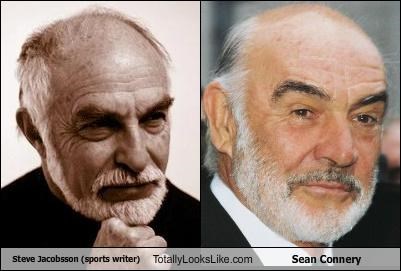 Steve Jacobson (sports writer) Totally Looks Like Sean Connery